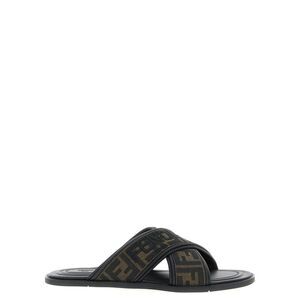 Fendi Men's Logo Slides